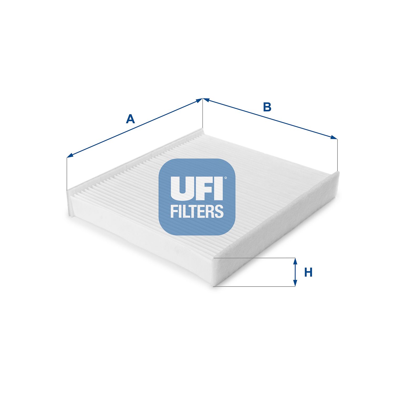 Filtr, vzduch v interiéru UFI 53.190.00
