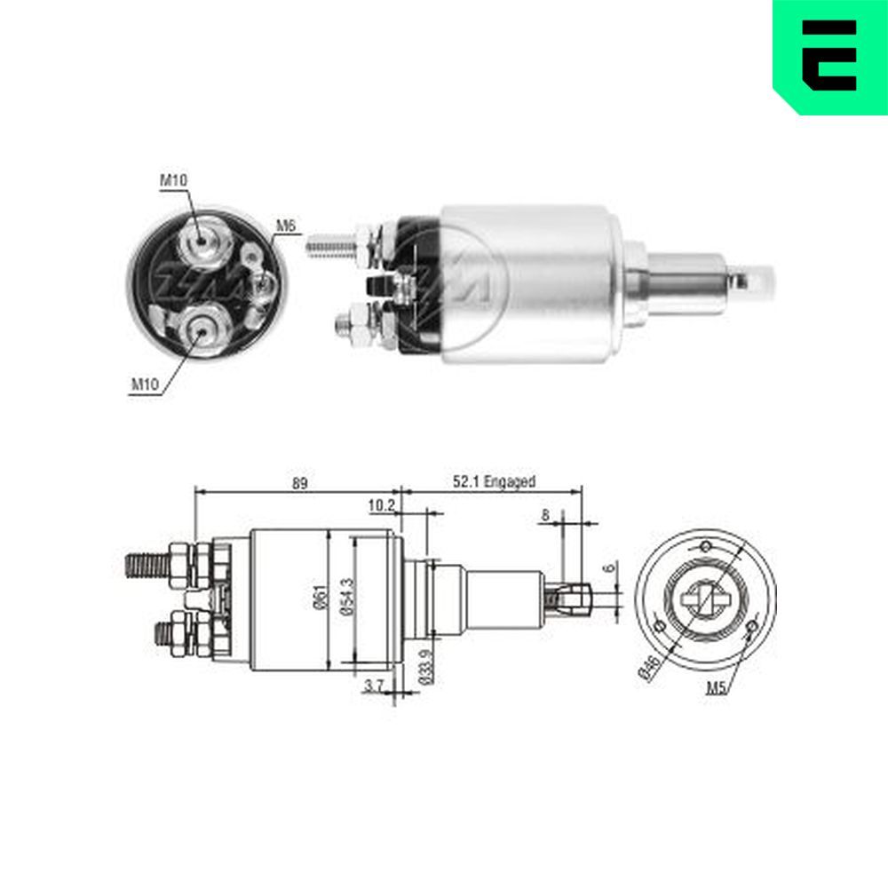 Solenoid, electromotor ERA ZM5639