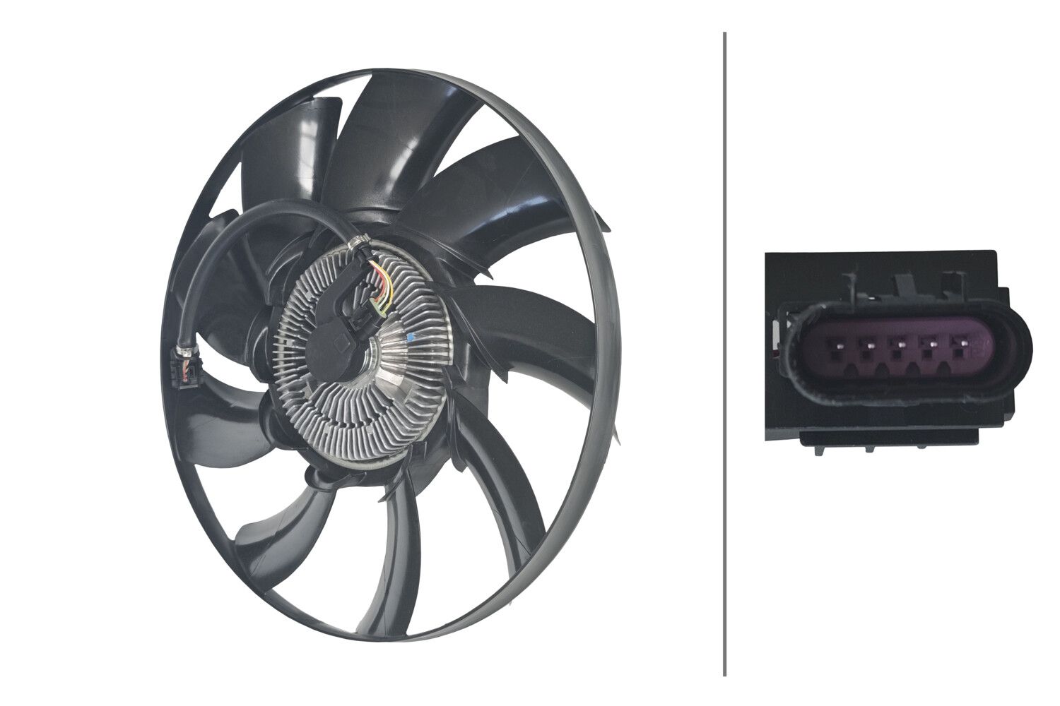 Ventilateur, refroidissement du moteur