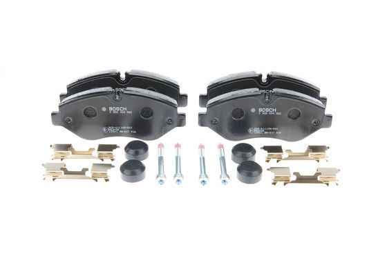 Zestaw klocków hamulcowych, hamulce tarczowe BOSCH 0 986 494 582