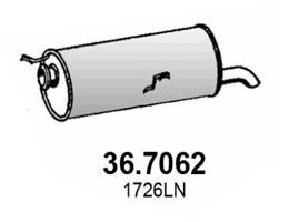 Tłumik końcowy ASSO 36.7062