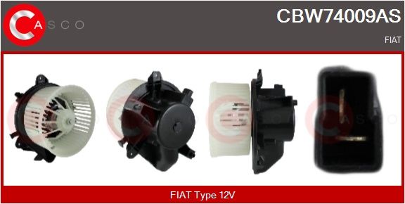 vnitřní ventilátor CASCO CBW74009AS