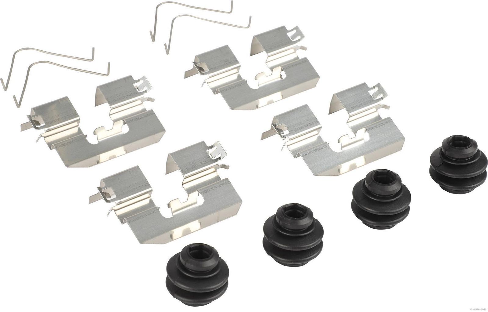 Set accesorii, placute frana HERTH+BUSS JAKOPARTS J3660534