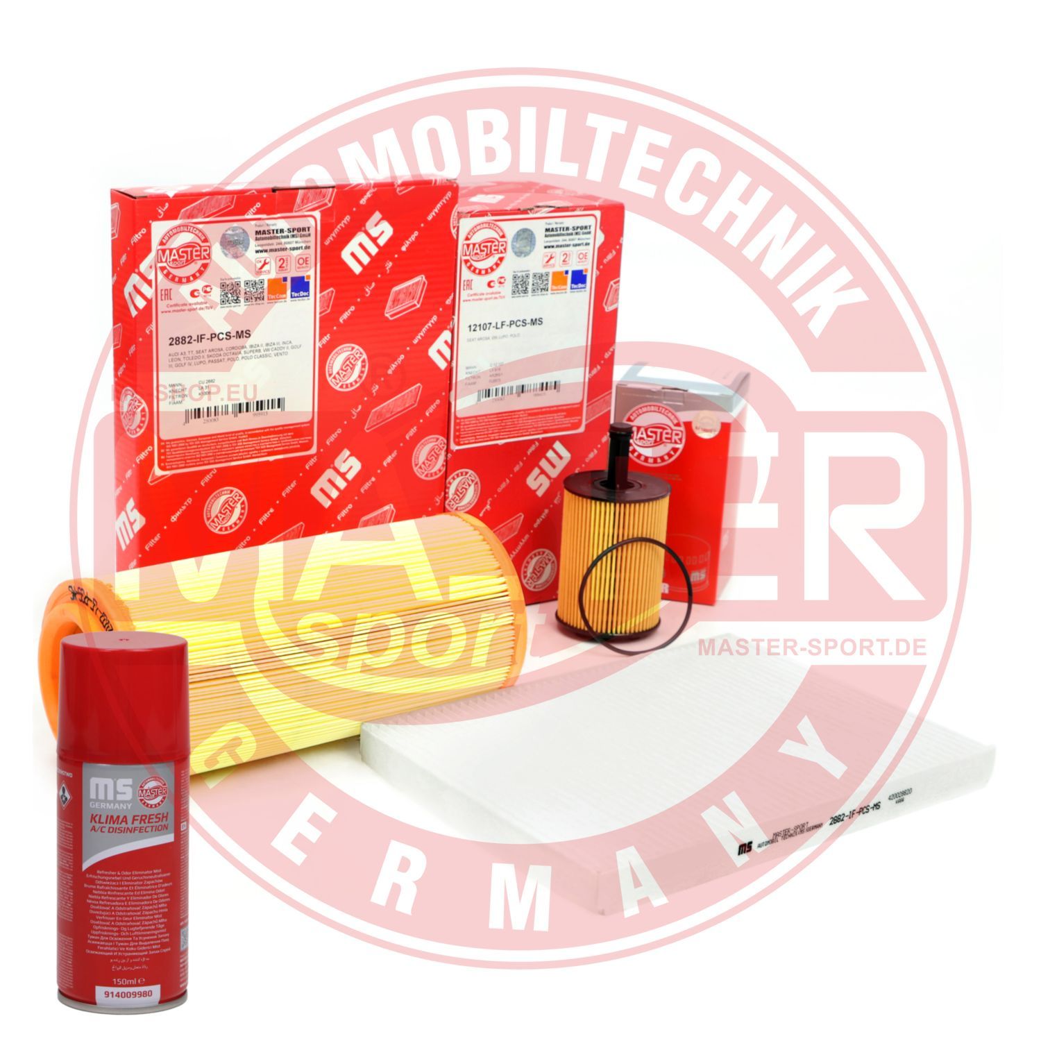 E-shop Filter - Sada MASTER-SPORT GERMANY 450001662P