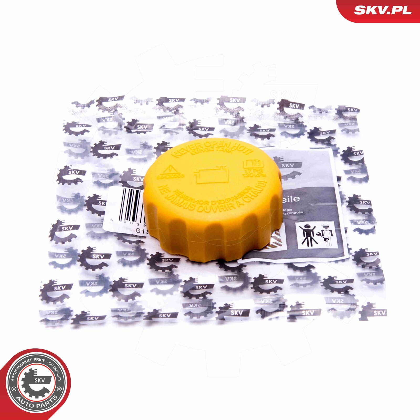 Sulgurkate, jahutusvedeliku mahuti