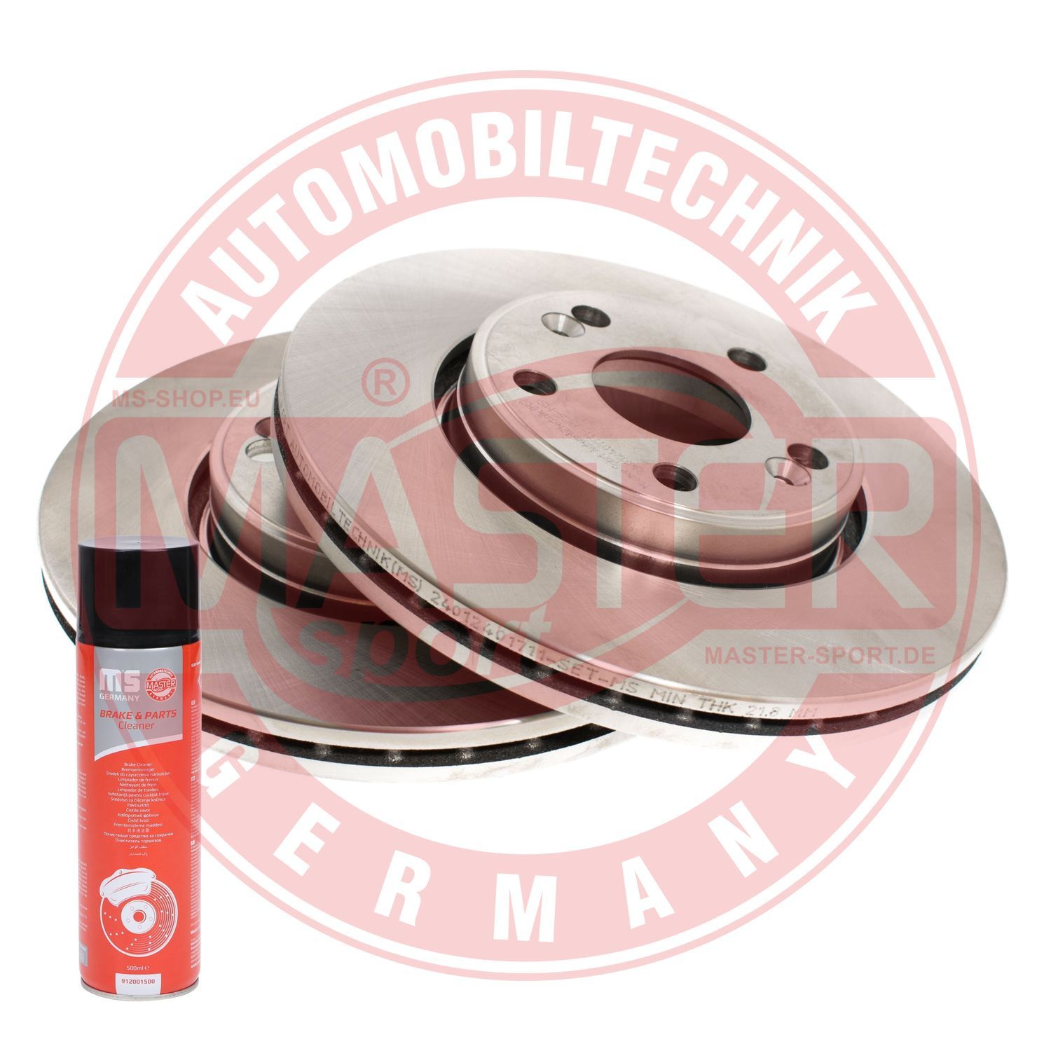 Tarcza hamulcowa MASTER-SPORT GERMANY 24012401711-SET-MSP