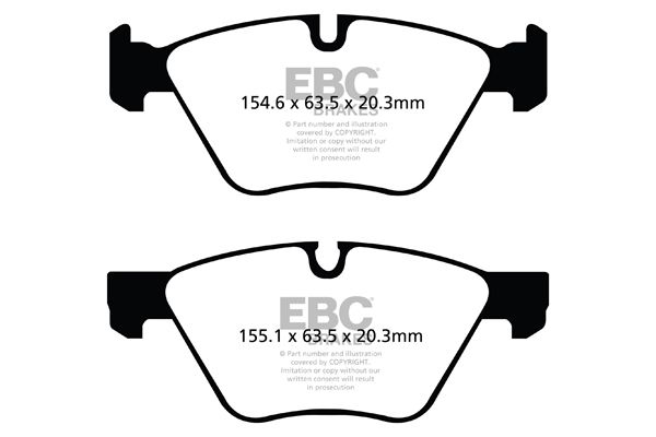 set placute frana,frana disc EBC Brakes DP41493R