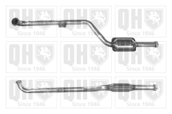 Katalizator QUINTON HAZELL QCAT80157H