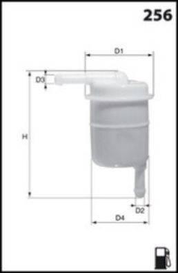 Filtr paliwa LUCAS FILTERS LFPF041