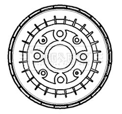 Bęben hamulcowy BORG & BECK BBR7157