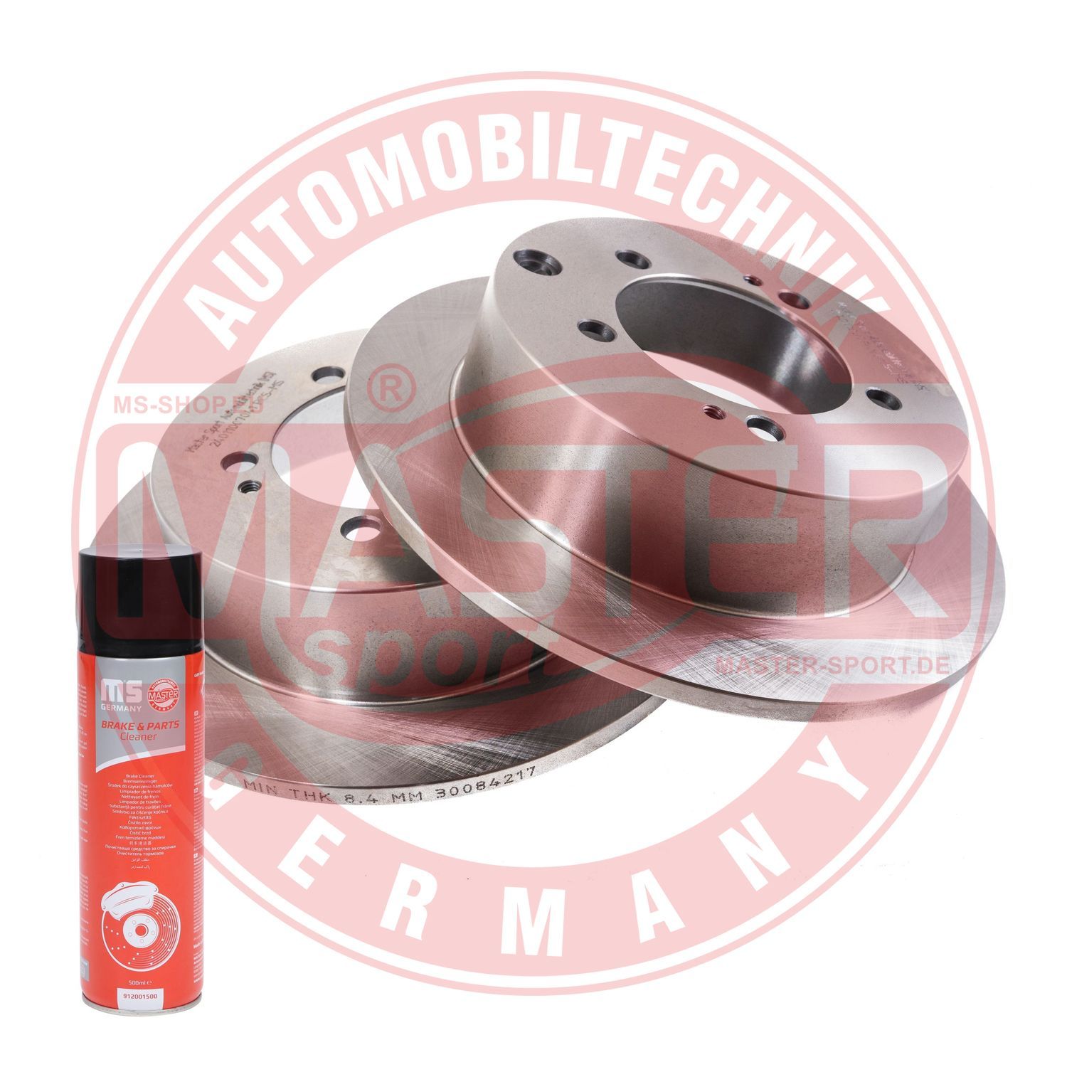 Tarcza hamulcowa MASTER-SPORT GERMANY 24011007041-SET-MSP