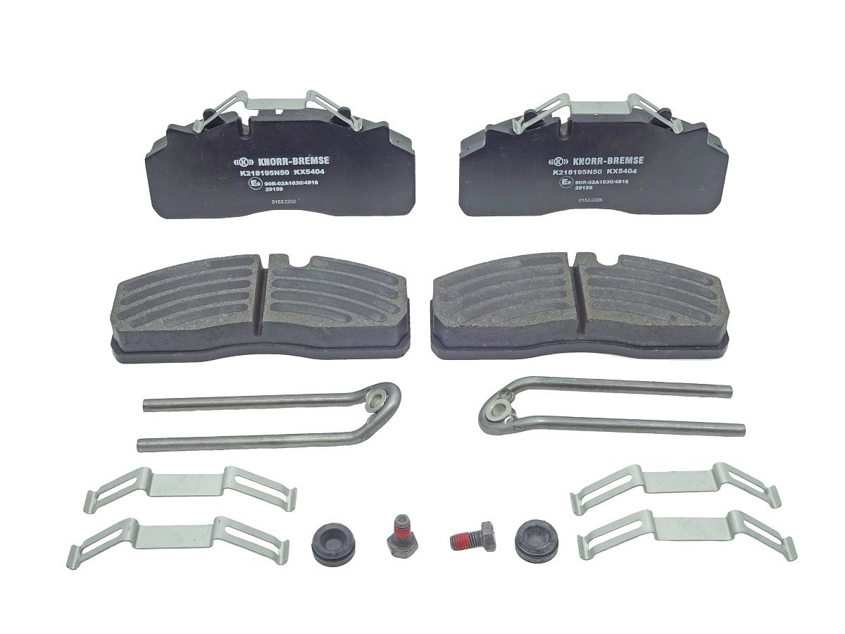 set placute frana,frana disc KNORR K218195N50