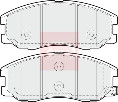 Apec - Front Brake Pad Set