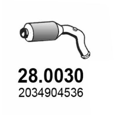 Katalizator ASSO 2114901236
