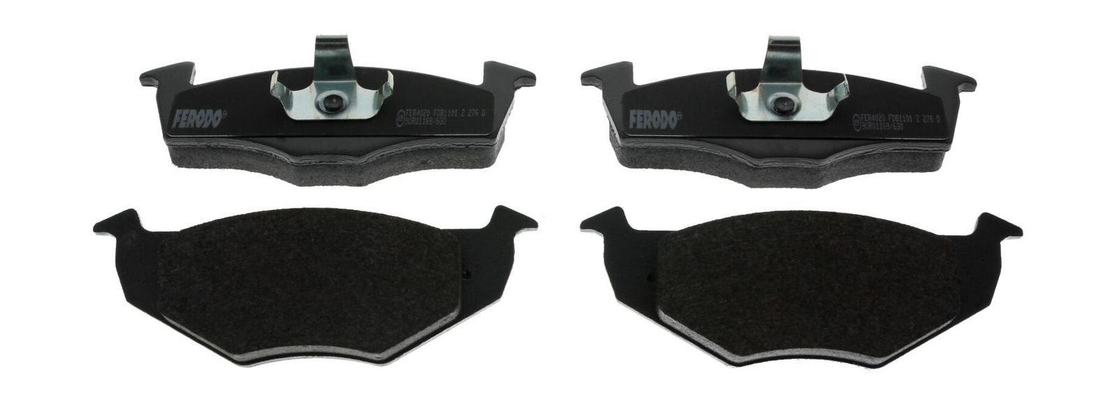 set placute frana,frana disc FERODO FDB1101