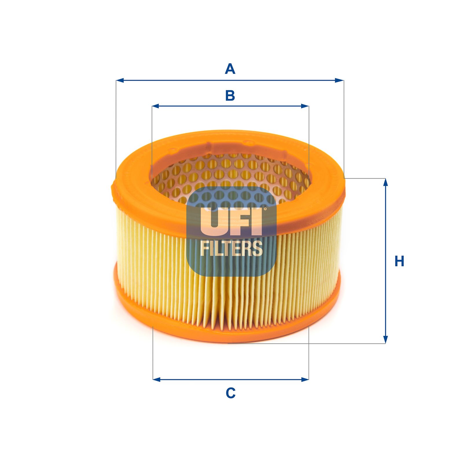 Filtr powietrza UFI 27.707.00