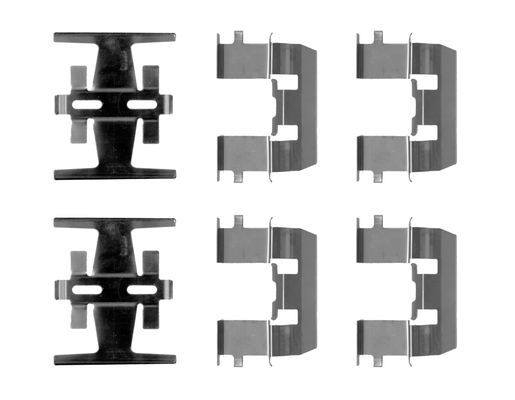 Zestaw akcesoriów, klocki hamulcowe BOSCH 1 987 474 620