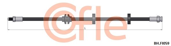 Przewód hamulcowy elastyczny COFLE 92.BH.FI059