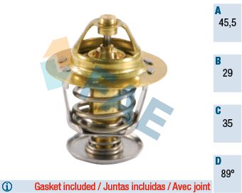 Termostat, środek chłodzący FAE 5304089