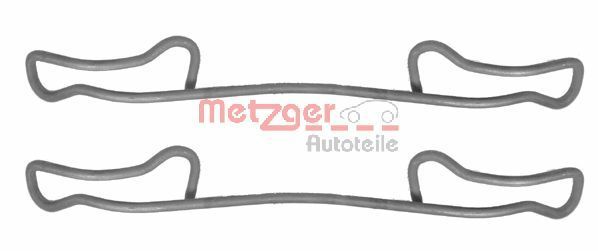 Zestaw akcesoriów, klocki hamulcowe METZGER AUTOTEILE 109-1200