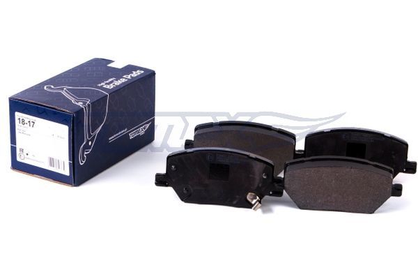Levně Sada brzdových destiček, kotoučová brzda TOMEX Brakes 18-17