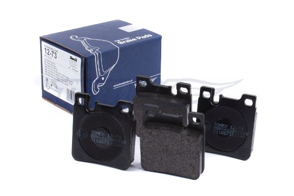 Levně Sada brzdových destiček, kotoučová brzda TOMEX Brakes 12-73