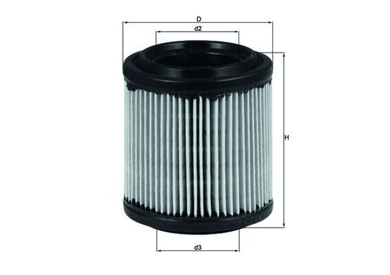 Vzduchový filtr MAHLE LX 279