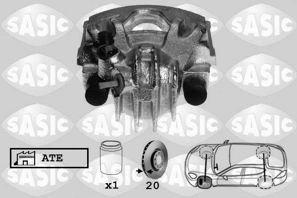 Zacisk hamulca SASIC SCA0050