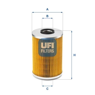 Olejový filter UFI 25.539.00