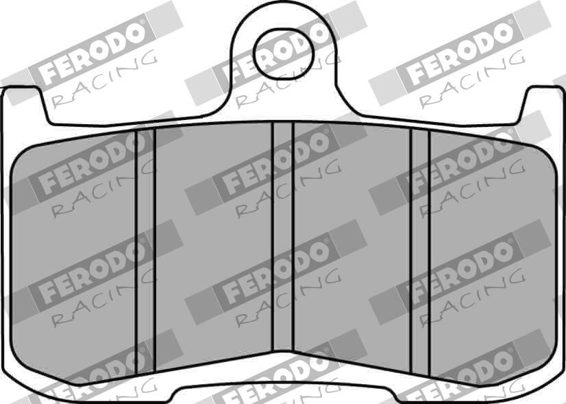 set placute frana,frana disc FERODO RACING FDB2158ST