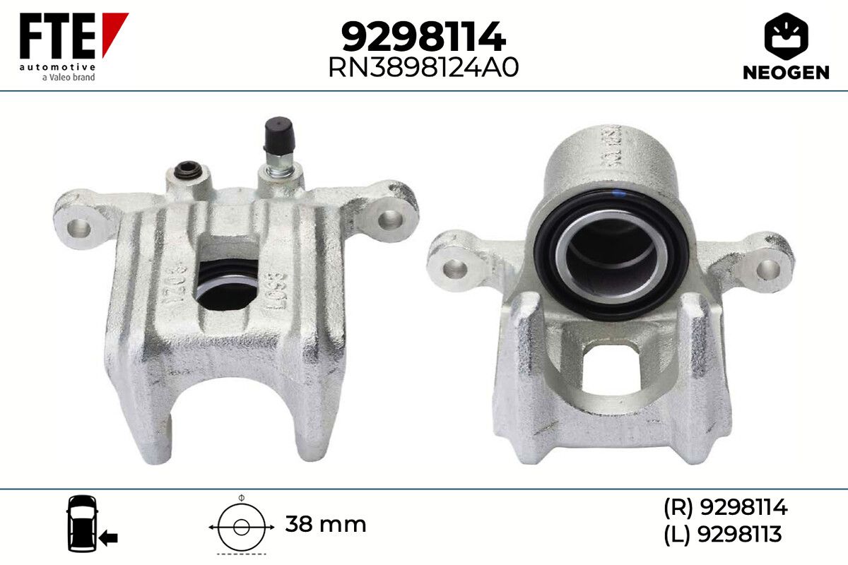 Etrier frana FTE NEOGEN 9298114