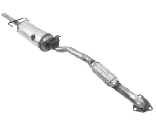 Filtr sadzy / filtr cząstek stałych, układ wydechowy ASSO 5854452