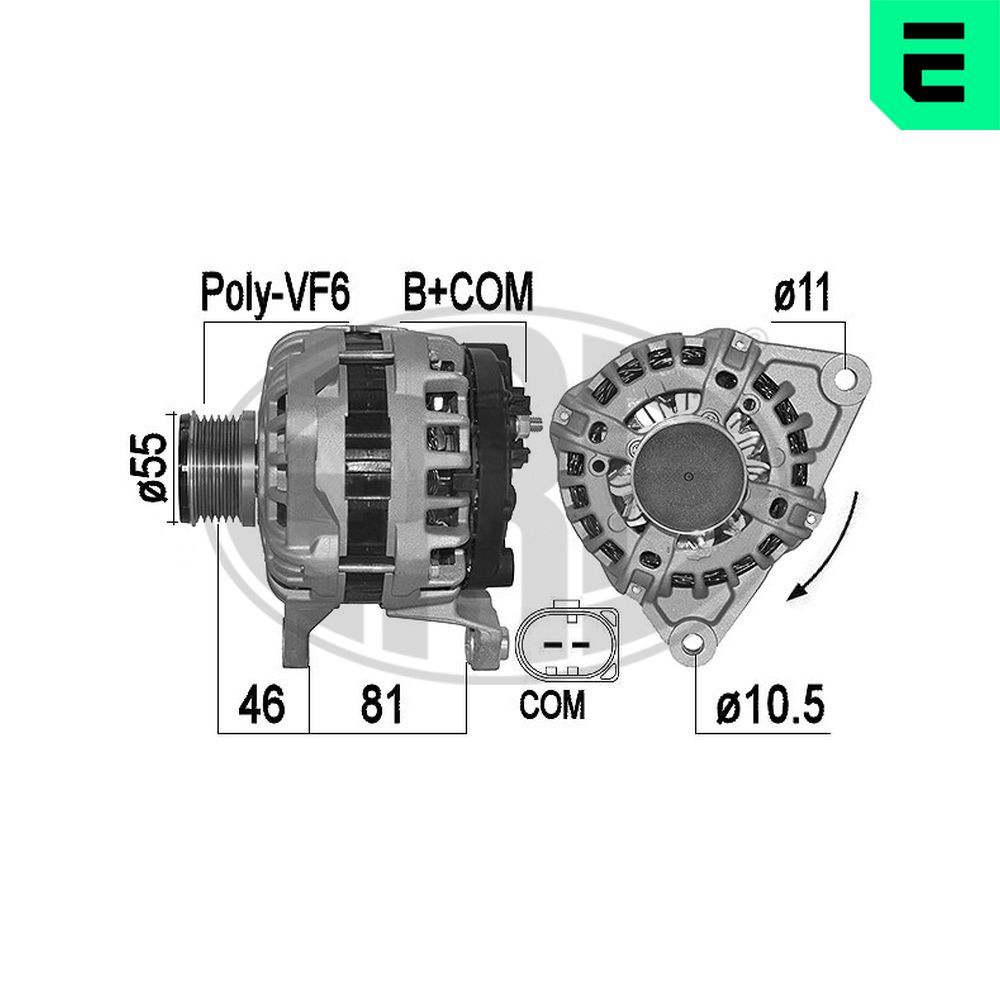 Generator / Alternator ERA 209543A
