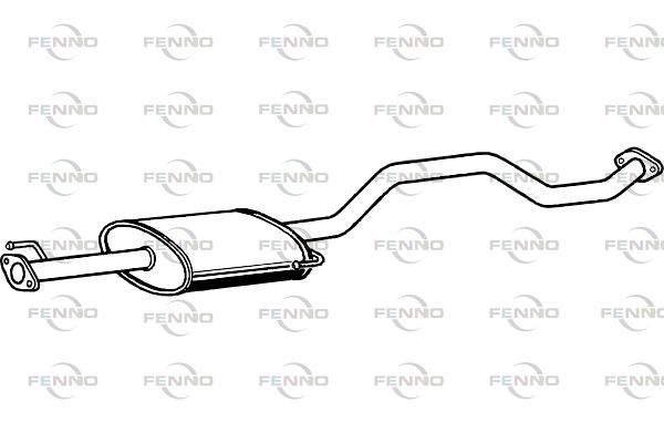 Tłumik środkowy FENNO P6520
