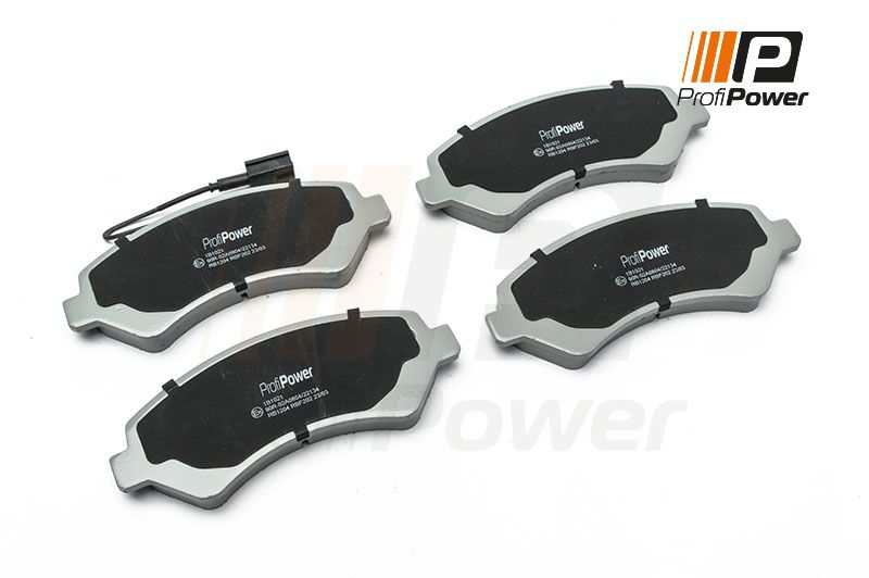 Levně Sada brzdových destiček, kotoučová brzda ProfiPower 1B1021