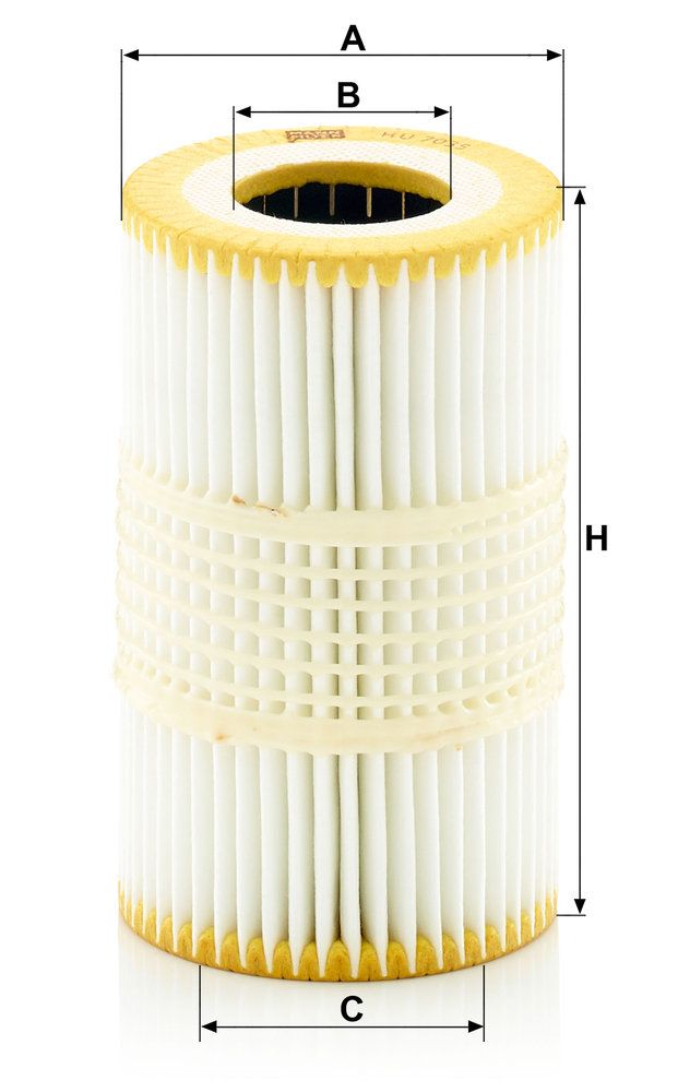 Levně Olejový filtr MANN-FILTER HU 7035 y