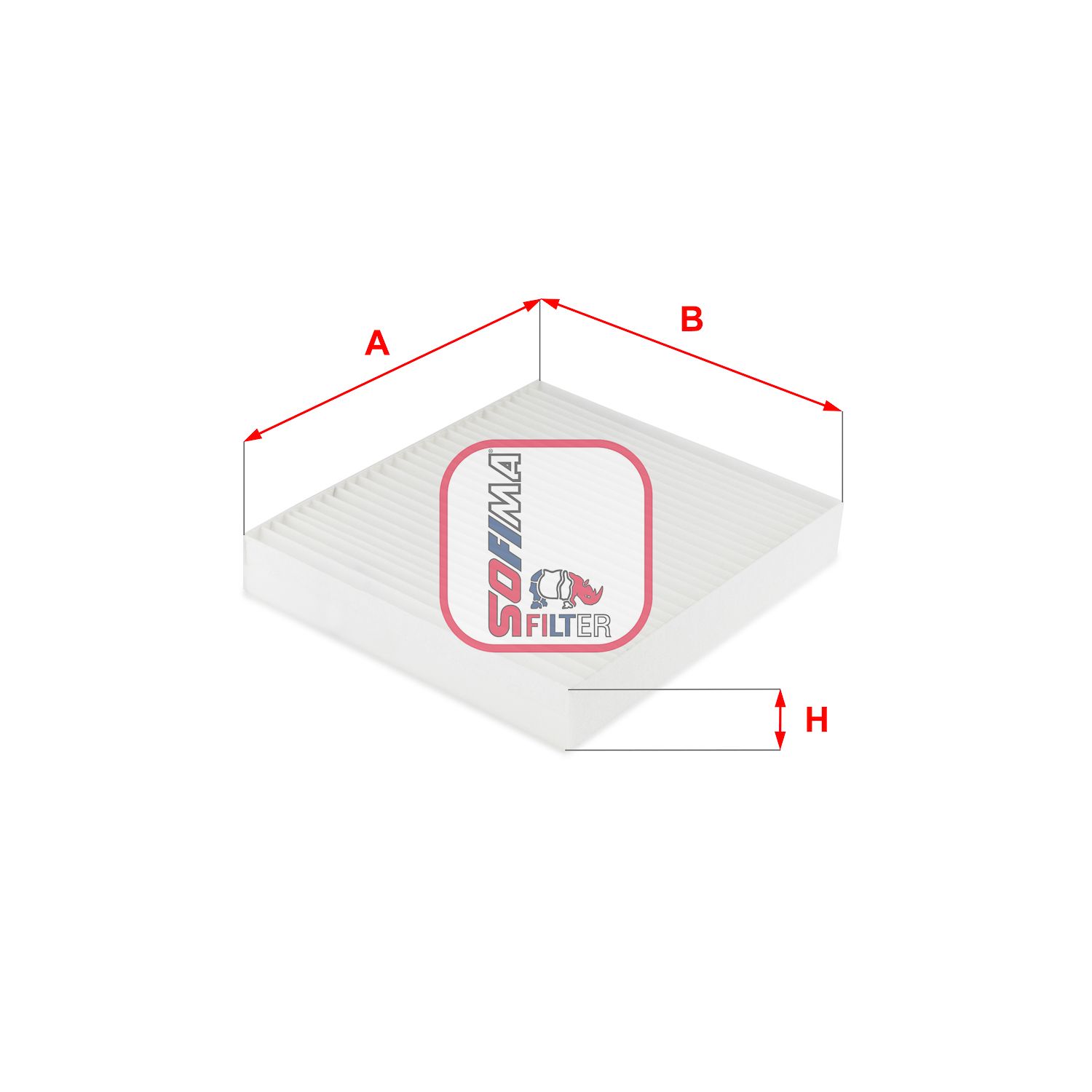 Filtru, aer habitaclu SOFIMA S 3249 C