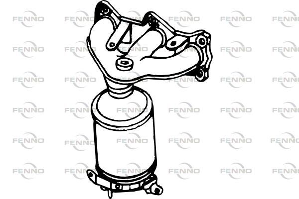 Katalizator FENNO 03E253020NX