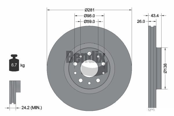 Disque de frein