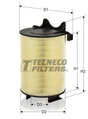 Filtr powietrza TECNECO FILTERS AR9800