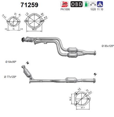 Katalizator AS 71259