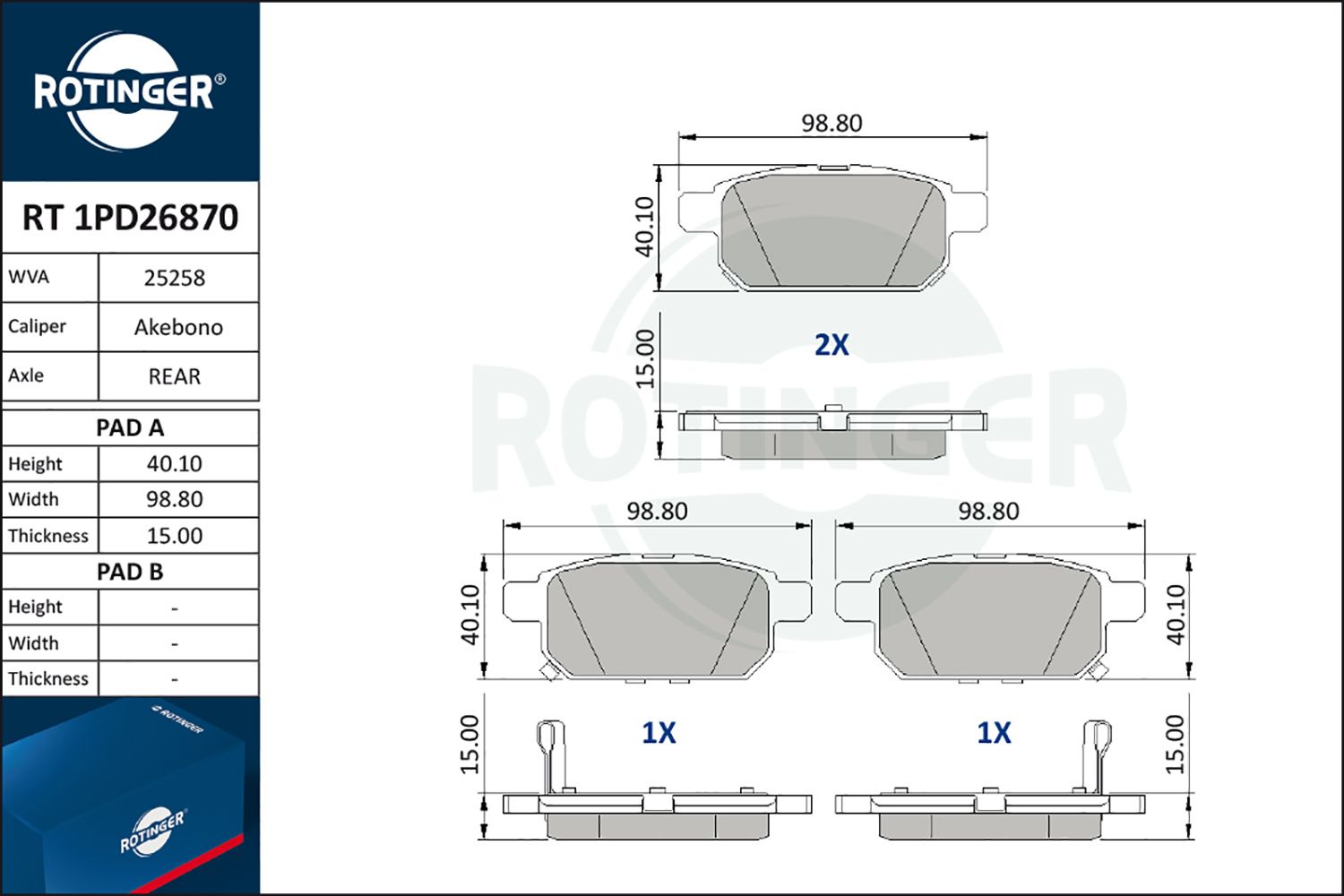 ROTINGER RT1PD26870