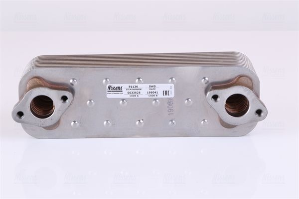 Radiator ulei, ulei motor NISSENS 91136