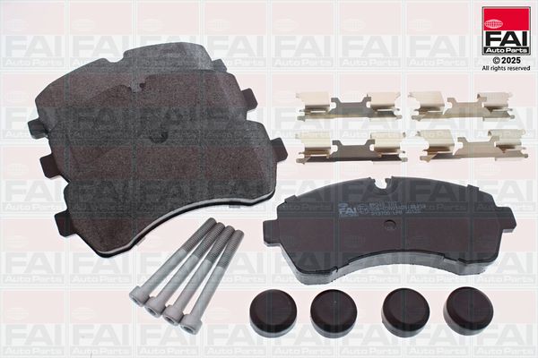 Zestaw klocków hamulcowych, hamulce tarczowe FAI AUTOPARTS BP348