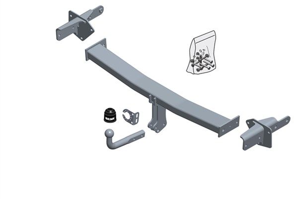 Zestaw zaczepu przyczepy BRINK 632700