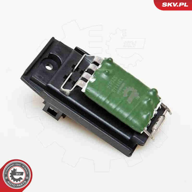 Rezistors, Salona ventilators