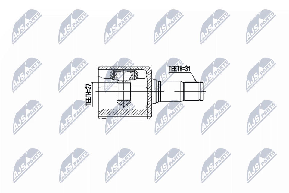 Set articulatie, planetara NTY NPW-FR-124