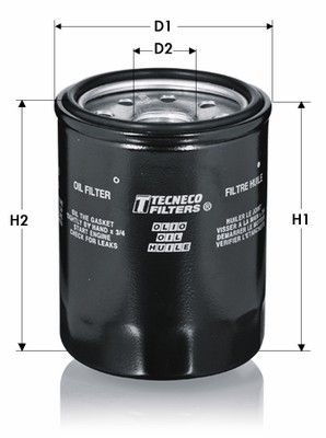 Filtr oleju TECNECO FILTERS OL215J