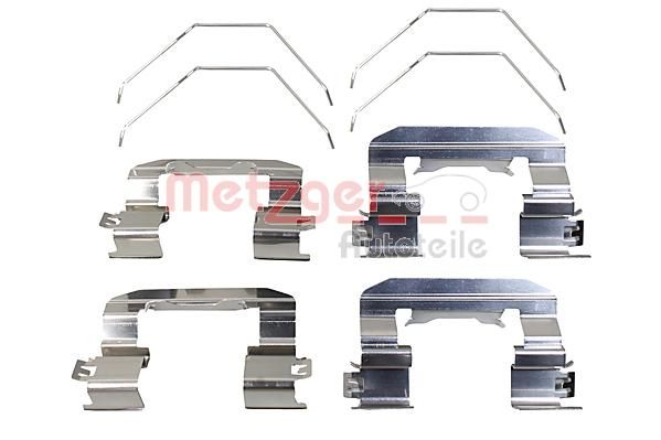 Set accesorii, placute frana METZGER 109-0021