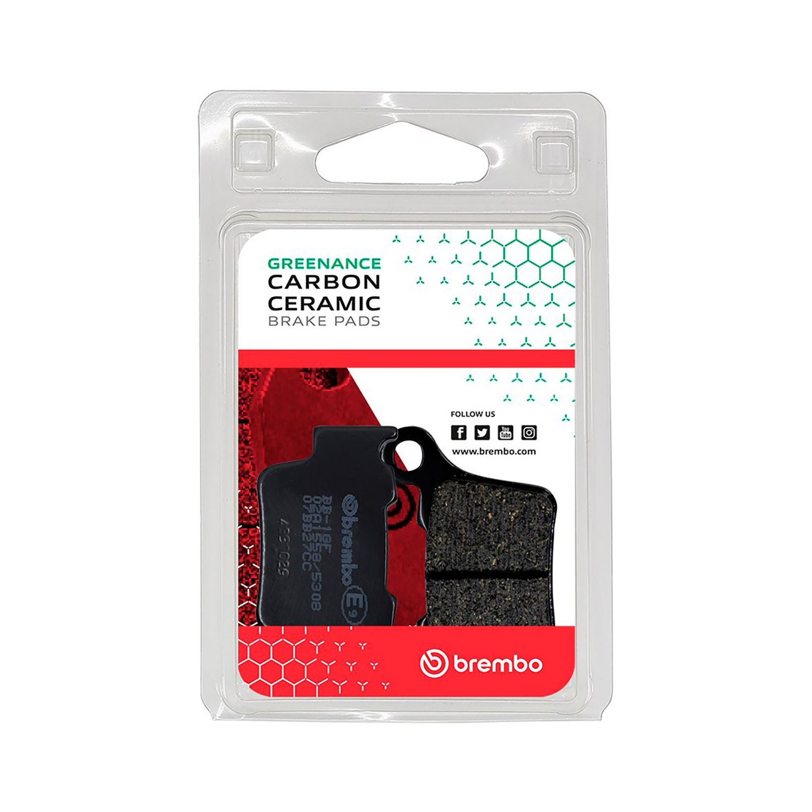 set placute frana,frana disc BREMBO PRIME - CarbonCeramic - CC 07BB27CC